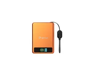 BMX SolidSafe™ 10K SOLID-State magnetická powerbanka oranžová / 10000 mAh / 30W / 2x USB-C