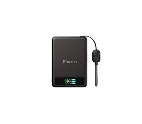 BMX SolidSafe™ 10K SOLID-State magnetická powerbanka čierna / 10000 mAh / 30W / 2x USB-C