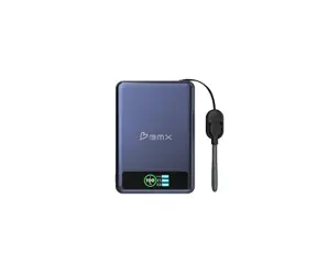 BMX SolidSafe™ 10K SOLID-State magnetická powerbanka modrá / 10000 mAh / 30W / 2x USB-C