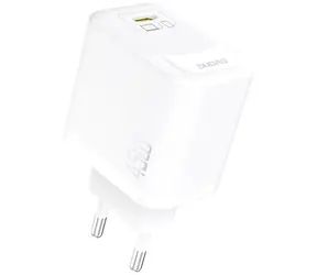Dudao A28 sieťová nabíjačka biela / USB-C / 45W