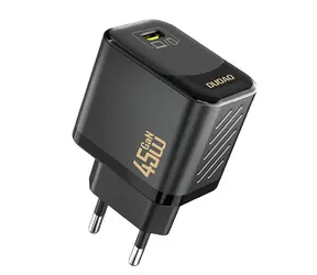 Dudao A28 sieťová nabíjačka čierna / USB-C / 45W