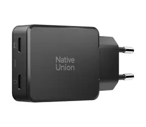 Native Union Pocket GaN 65 W čierna / 65W / 2x USB-C