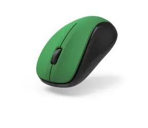 HAMA MW-300 V2 zelená / bezdrôtová myš / 1500 dpi / tichá / USB-A / 2x AAA