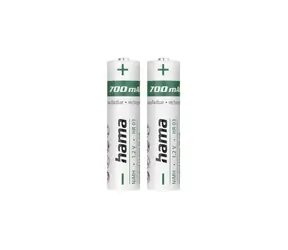 HAMA nabíjacia batéria AAA Micro 700 mAh 2ks / Ni-MH