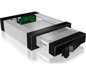 Rozbalené - Icy Box IB-129SSK-B čierna / Box pre 2.5"/3.5" HDD / SATA III / Hot-Swap / rozbalené