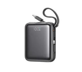 Joyroom JR-PBF27 čierna / Powerbanka / 10000mAh / 22.5W / 1x USB-C / 1x Lightning + 1 USB-C kábel