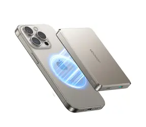 Joyroom JR-PBM08 titánová / Powerbanka / 10000mAh / 20W / 1x Lightning + 1x USB-C + bezdrôtové nabíjanie