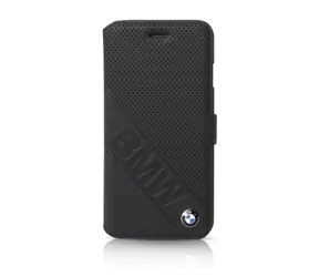 BMW Puzdro typu kniha Signature pre Sony Xperia Z5 čierna