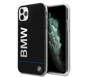 BMW Zadný kryt Signature pre iPhone 11 Pro Max čierna