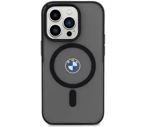 BMW Signature MagSafe Zadný kryt pre iPhone 14 PLUS/15 PLUS čierna