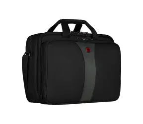 Rozbalené - Wenger Legacy trojitá taška na notebook 17" čierna / rozbalené