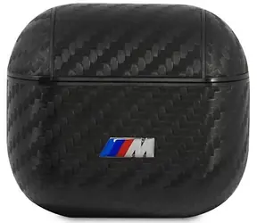 BMW Kryt PU Carbon M Collection pre AirPods 3 čierna
