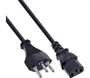 inLine Napájací kábel CH 1.8 m čierna