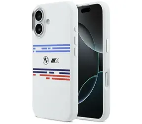 BMW Zadný kryt Horizontal Line MagSafe pre iPhone 17 biela