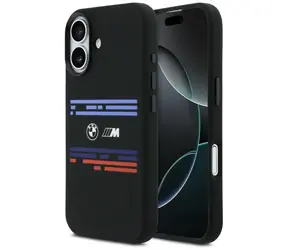 BMW Zadný kryt Horizontal Line MagSafe pre iPhone 17 čierna