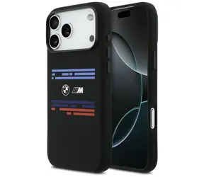 BMW Zadný kryt Horizontal Line MagSafe pre iPhone 17 Pro Max čierna