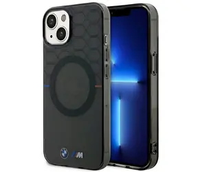 BMW Pattern MagSafe Zadný kryt pre iPhone 14 PLUS sivá