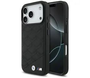 BMW Zadný kryt s logom v tvare písmena M MagSafe pre iPhone 17 Pro čierna
