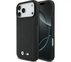 BMW Zadný kryt prečívaný s logom MagSafe pre iPhone 17 Pro Max čierna