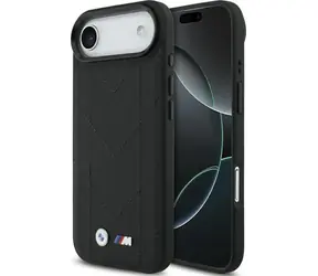 BMW Zadný kryt prešívaný s logom MagSafe pre iPhone Air čierna