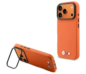 BMW Zadný kryt s kovovým logom MagSafe pre iPhone 17 Pre oranžová