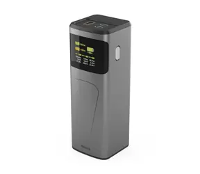 Rozbalené - HAMA High Power 200 W sivá / powerbanka / 24000 mAh / 2x USB-C / 1x USB-A / PD / QC / displej / rozbalené