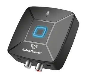 Rozbalené - Bluetooth 6.0 audio vysielač a prijímač / Audio adaptér / NFC / 2x RCA / AUX 3.5mm / Mikrofón / rozbalené