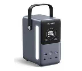 Rozbalené - Ugreen 25286 powerbanka sivá / 48000mAh / 300W / 3x USB-C / 2x USB-A / rozbalené