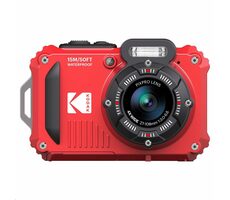 Kodak WPZ2 červená / 2.7&quot; LCD / 16 MPix BSI CMOS / 4X optický zoom / SD