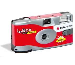 AGFAPHOTO LeBox 400 Flash / Jednorazový fotoaparát / 27 snímok / ISO 400 / blesk