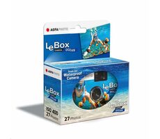 AGFAPHOTO LeBox 400 Ocean / Jednorazový fotoaparát / 27 snímok / ISO 400 / vodotesný 
