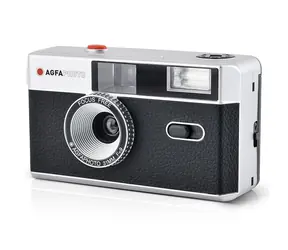 AGFAPHOTO Reusable Photo Camera 35mm čierna / Analógový fotoaparát / 31mm šošovka / blesk