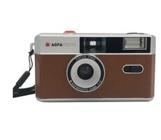 AGFAPHOTO Reusable Photo Camera 35mm hnedá / Analógový fotoaparát / 31 mm šošovka / blesk