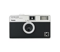 Kodak EKTAR H35 čierna / Fotoaparát na film / 35mm film / blesk