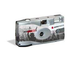 AGFAPHOTO LeBox Black/White 36 / Jednorazový fotoaparát / 36 snímok / ISO 400 / vstavaný blesk