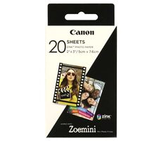 Canon Zink ZP-2030 fotopapier pre Zoemini 50x76 mm 20 ks
