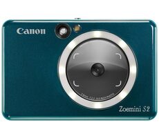 Rozbalené - Canon Zoemini S2 zelená / Digitálny fotoaparát s okamžitou tlačou / 8 Mpx / rozbalené