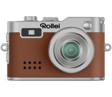 Rollei Mini Digitalkamera hnedá / 2 Mpix / 0.96 "LCD / 1080p video / microSD / USB-C