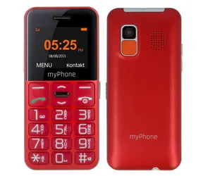 myPhone HALO Easy červená / 1.77" / FM / 0.3MP / micorSD / SOS funkcie