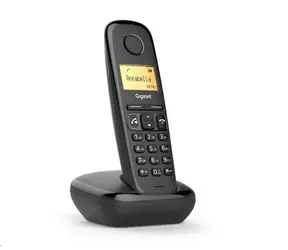 Gigaset A270 čierna / DECT bezdrôtový telefón / LCD displej
