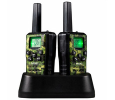 EVOLVEO FreeTalk 2W / 2x vysielačka + duálna nabíjacia základňa / LCD / dosah až 15km / 8 kanálov / PMR (446&amp;448 MHz)