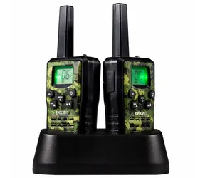 EVOLVEO FreeTalk 2W / 2x vysielačka + duálna nabíjacia základňa / LCD / dosah až 15km / 8 kanálov / PMR (446&amp;448 MHz)