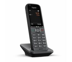 Gigaset S700H PRO čierna / bezdrôtový telefón / LCD displej / DECT / IP / ISDN
