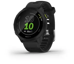 Garmin Forerunner 55 čierna / športové hodinky / 1.04 "MIP / GPS / BT / ANT+ / 5 ATM / merač tepu / krokomer