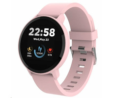 CANYON Lollypop SW-63 ružová / Chytré hodinky / 1.3 "TFT / snímač tepu / BT 5.0 / IP68 / Canyon Life / Android a iOS
