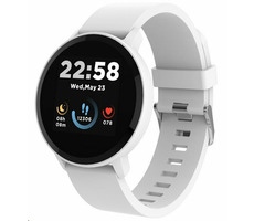 CANYON Lollypop SW-63 biela / Chytré hodinky / 1.3 "TFT / snímač tepu / BT 5.0 / IP68 / Canyon Life / Android a iOS