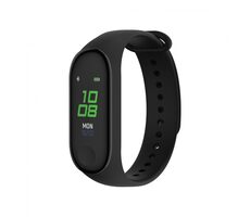 Forever SB-50 čierna / fitness náramok / BT 5.0 / 90 mAh / meranie tepu