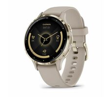 Garmin Venu 3S šedo-zlatá / Chytré hodinky / 1.2 "/ BT / ANT+ / Wi-Fi / 5ATM
