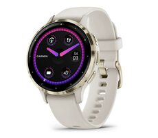 Garmin Venu 3S bielo-zlatá / Chytré hodinky / 1.2 "/ BT / ANT+ / Wi-Fi / 5ATM