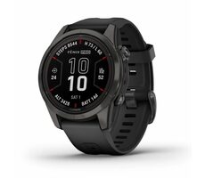 Garmin Fenix 7S Pro Sapphire Solar Edition sivá / Chytré hodinky / 1.2 "/ GPS / BT / ANT + / Wi-Fi / 10 ATM 